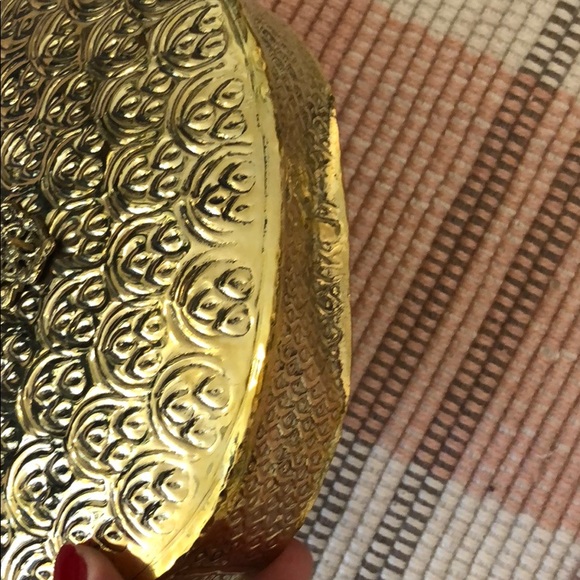 Gold brass bag - Picture 4 of 4